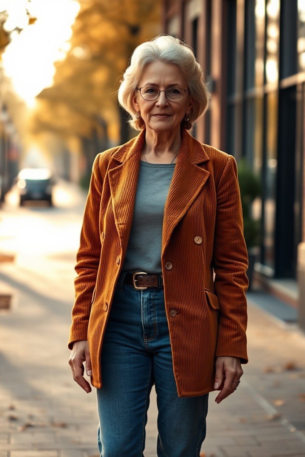 21 Corduroy Outfits for Women Over 50