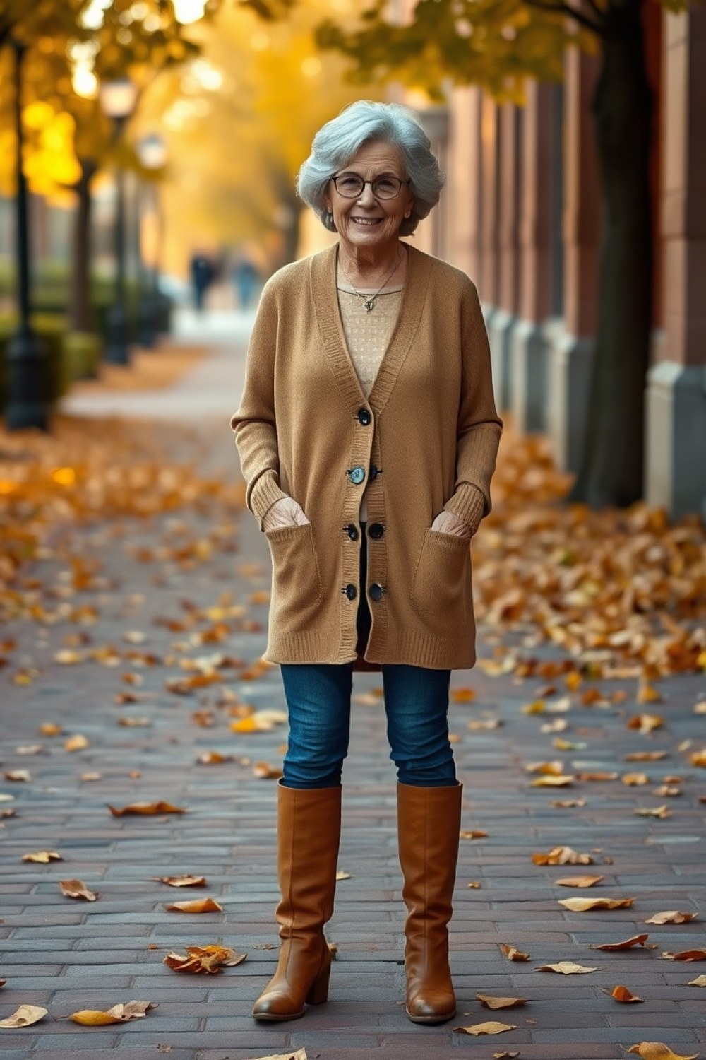 18 Easy Fall Transition Outfits for Women Over 60