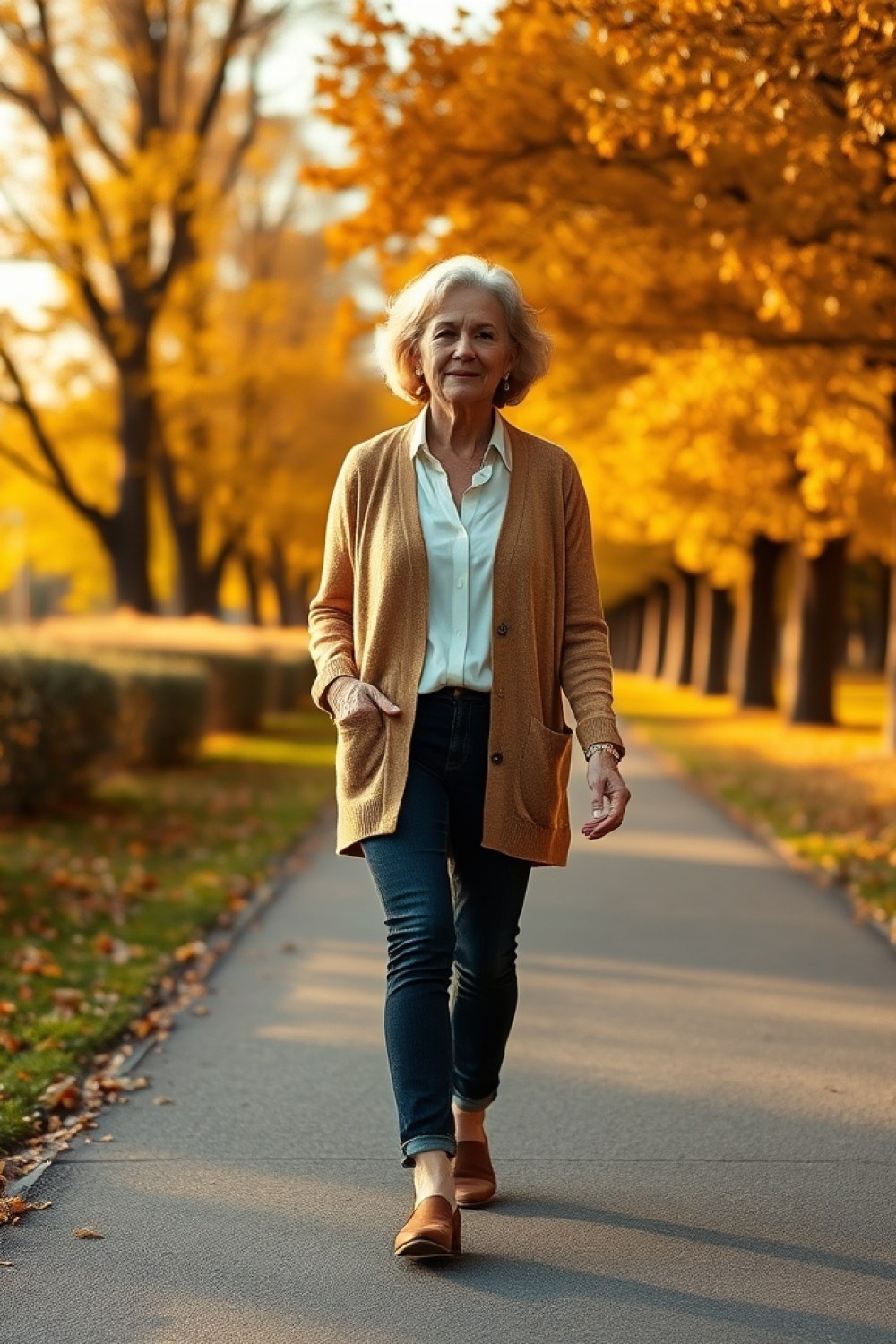 18 Easy Fall Transition Outfits for Women Over 60