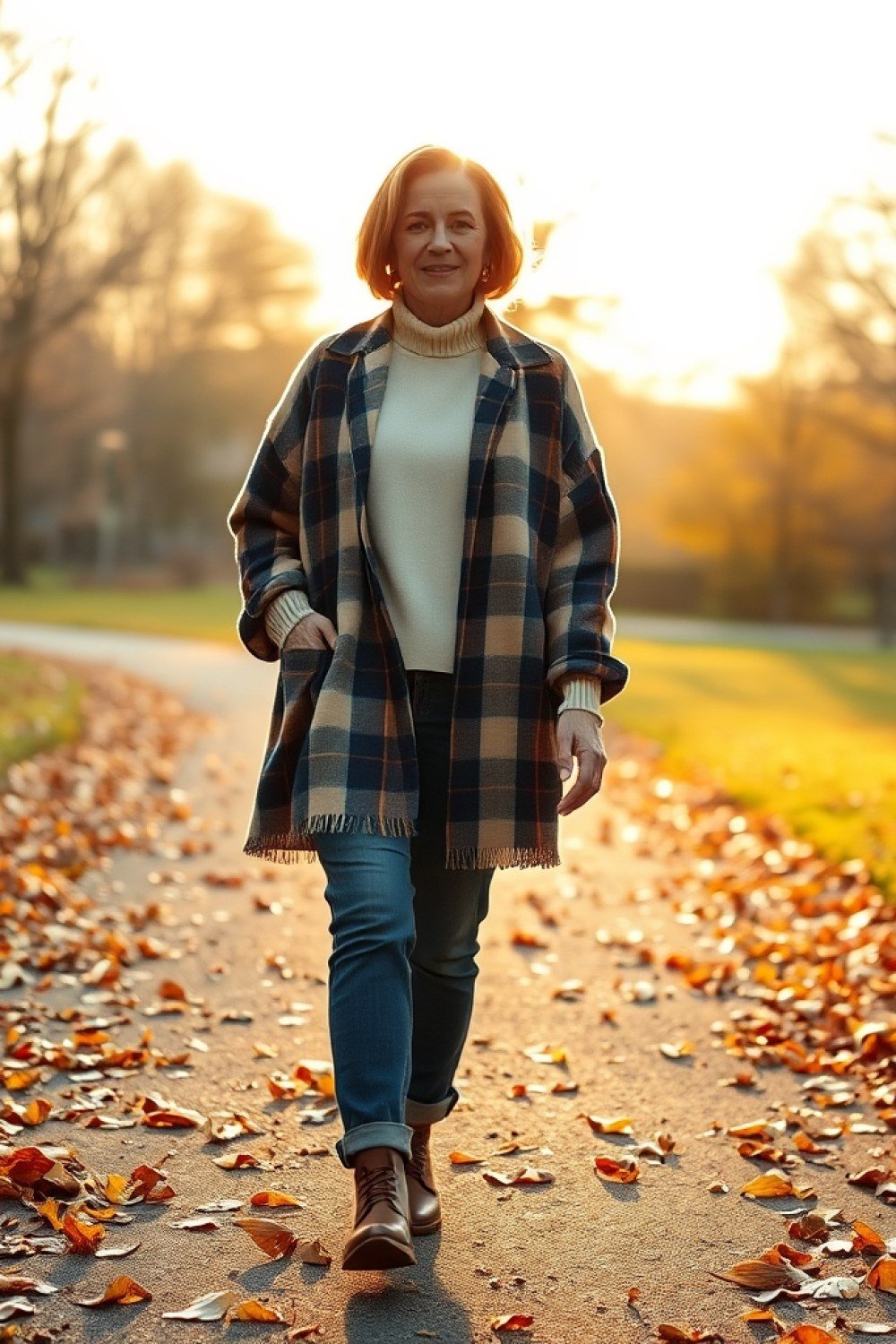 23 Shacket Outfits for Women Over 50 for Cool Mornings