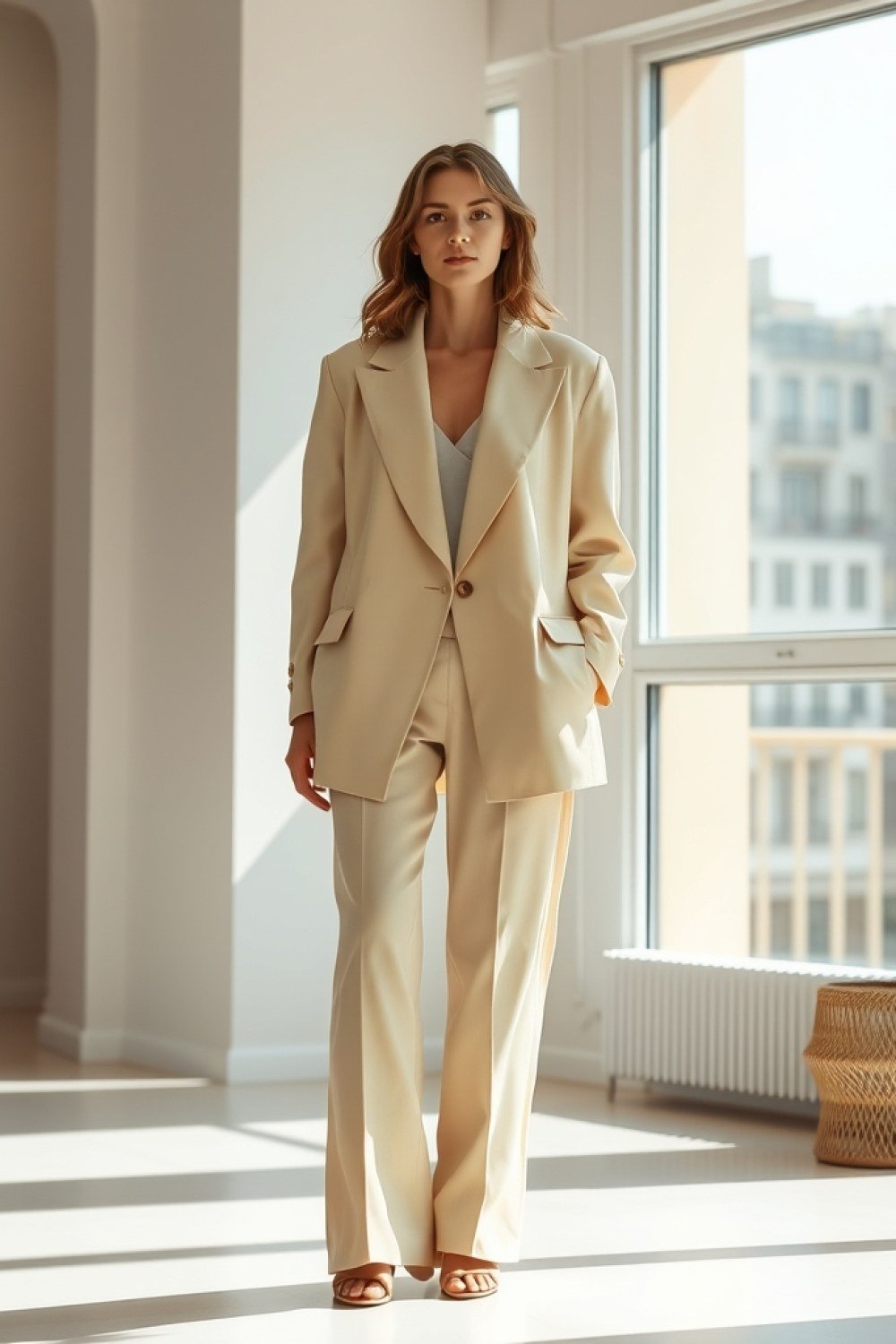 18 Broad Shoulder Outfit Ideas for a Polished, Feminine, and Comfortable Look