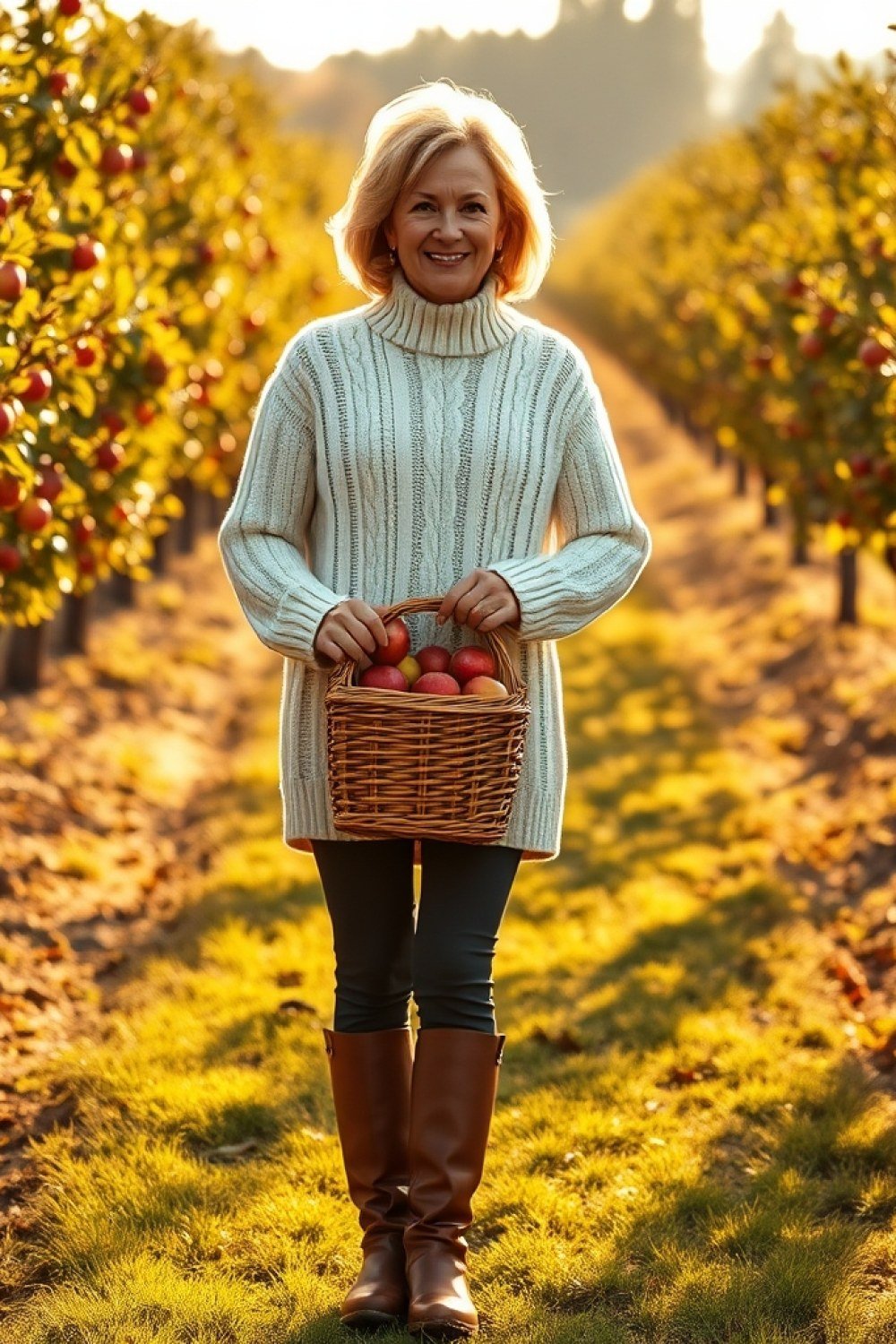 25 Apple Picking Outfits for Women Over 50