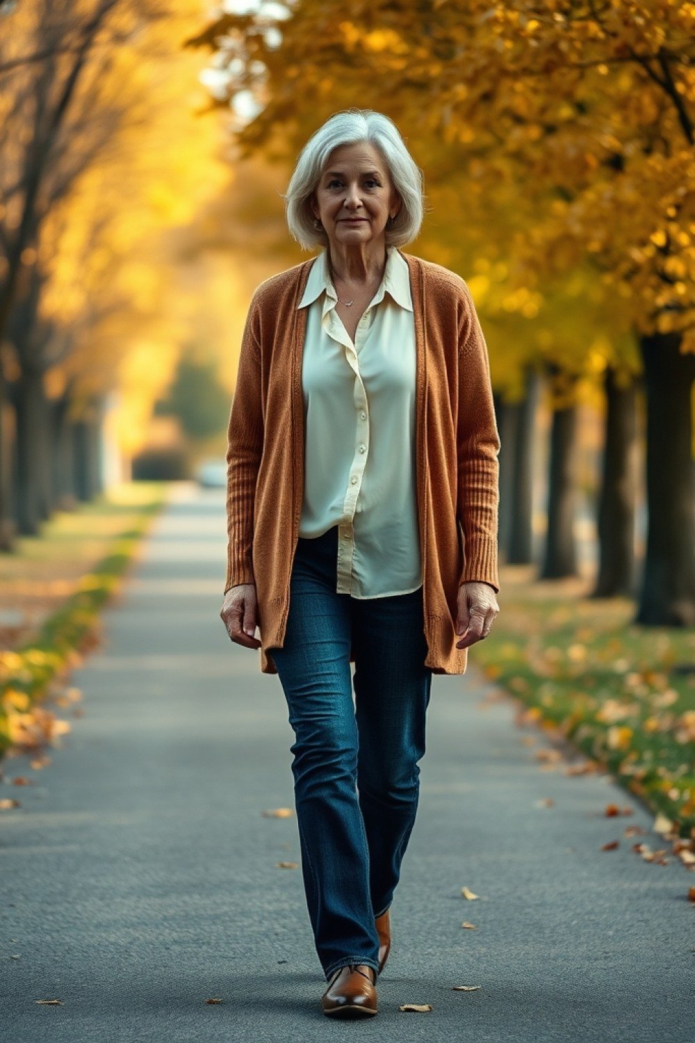 18 Easy Fall Transition Outfits for Women Over 60