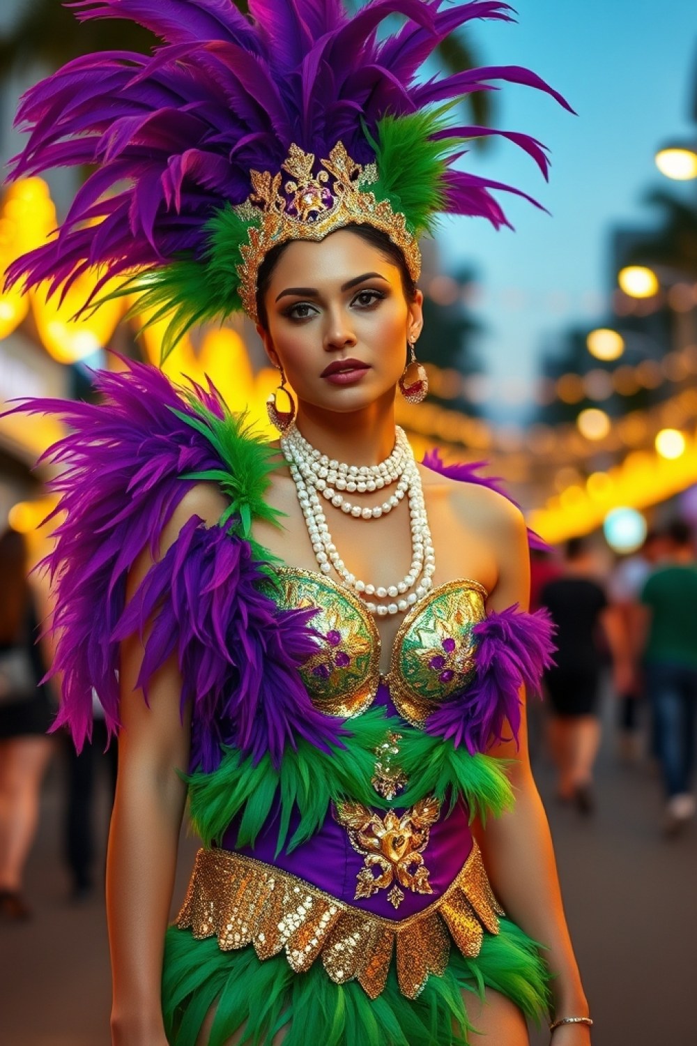 23 Mardi Gras Outfits for Women to Celebrate in Colorful Carnival Style