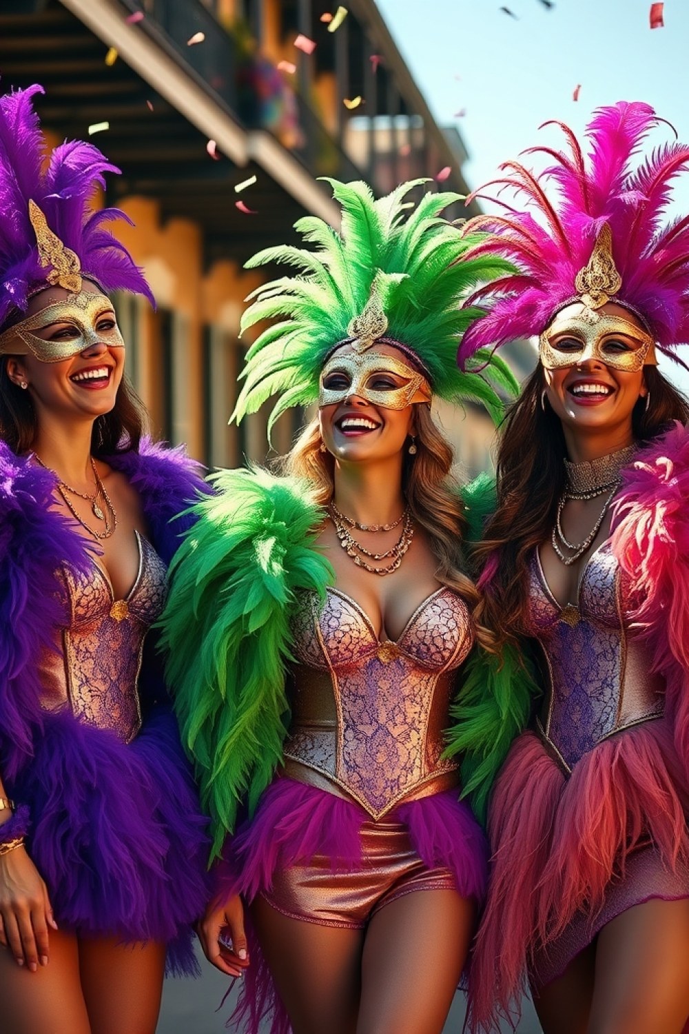 23 Mardi Gras Outfits for Women to Celebrate in Colorful Carnival Style