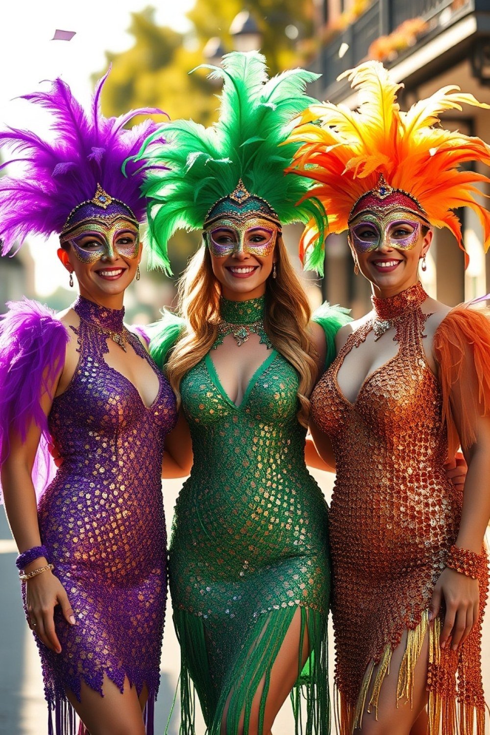 23 Mardi Gras Outfits for Women to Celebrate in Colorful Carnival Style