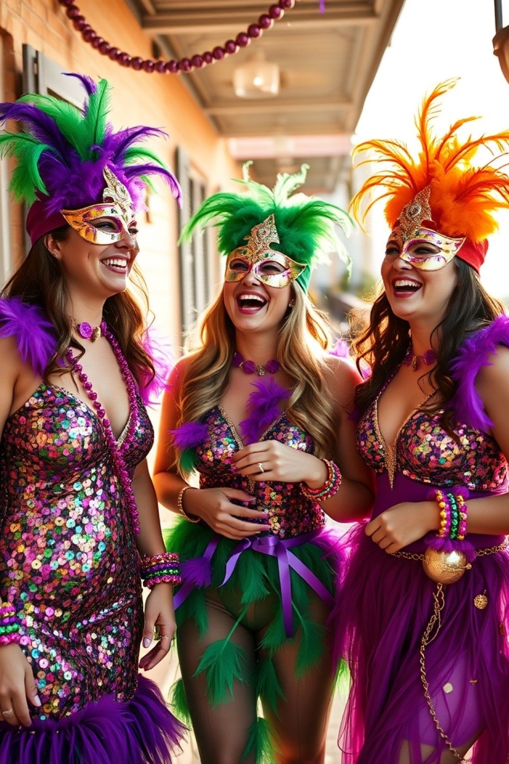 21 Cute Mardi Gras Outfit Ideas With Sparkles, Purple, Green, and Gold