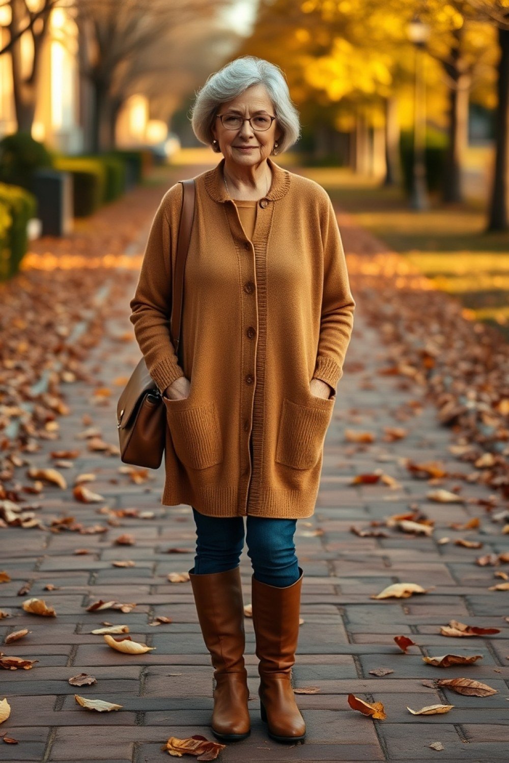 18 Easy Fall Transition Outfits for Women Over 60