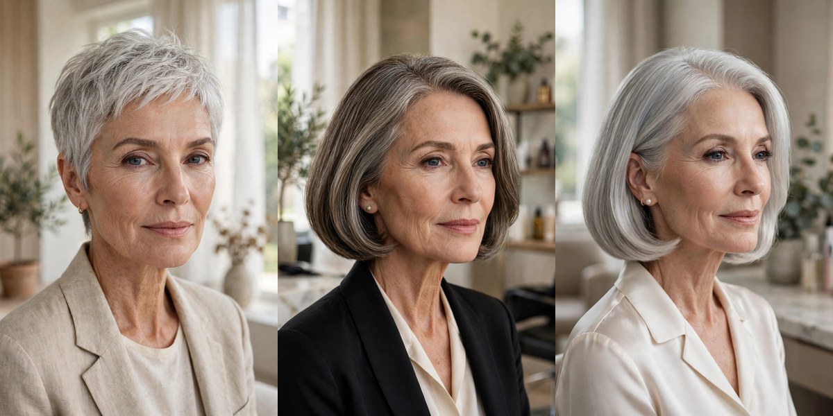 19 hairstyles for thin fine hair over 60 — effortless pixies, bobs and lobs