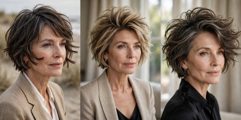 💨 20 Ways to Style a Short Messy Bob with Choppy Layers (5 Minutes or Less)