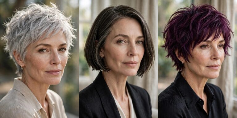 🔥 24 Short Choppy Haircuts Women Over 50 Are Booking in 2026