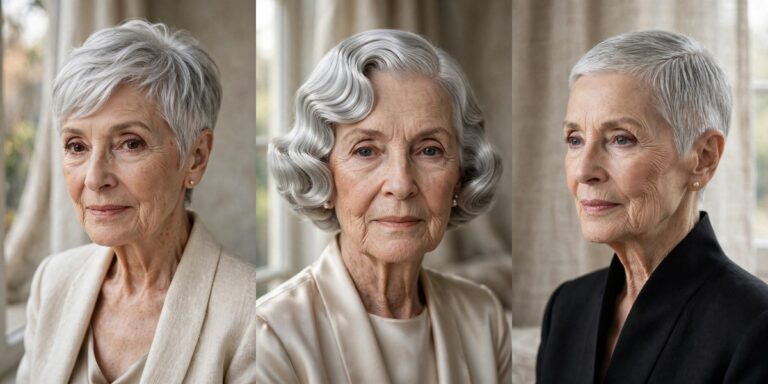 ✨ 31 Hairstyles for Women Over 80 That Look Polished, Never Dated
