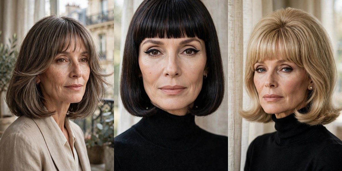31 long bobs with bangs for thin fine hair collage