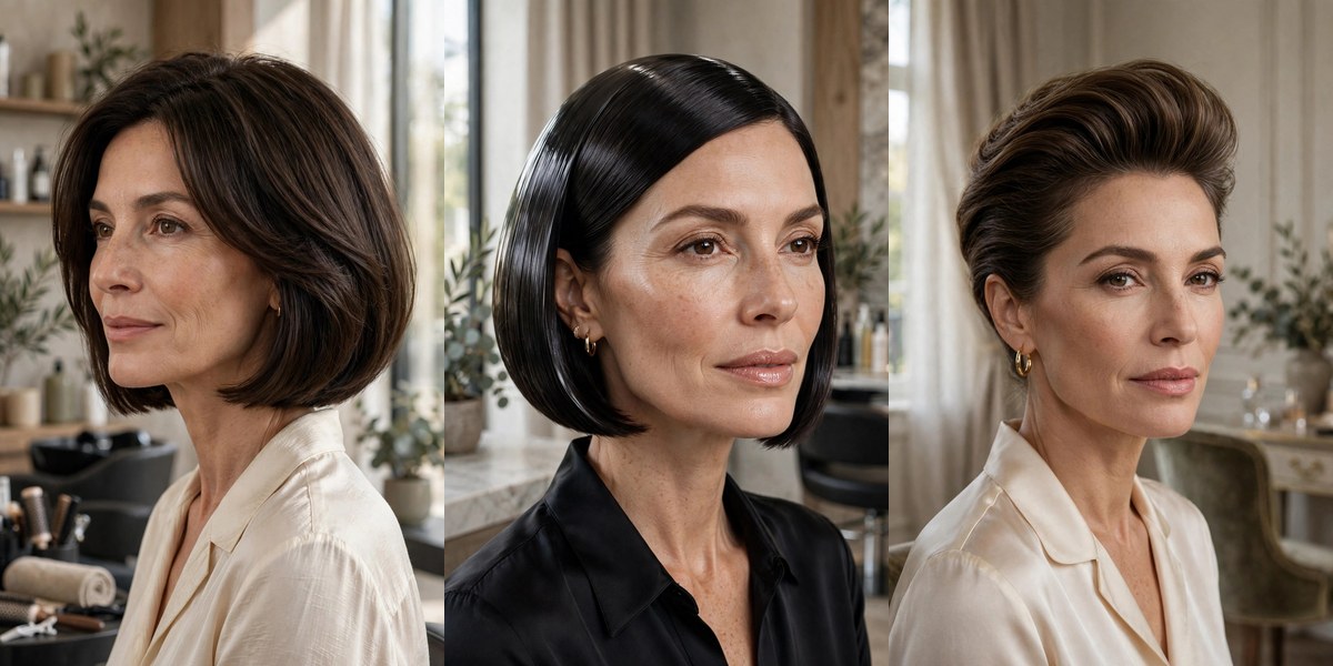 37 hairstyles for thin fine hair over 40 — bobs, pixies and lobs that fake fullness
