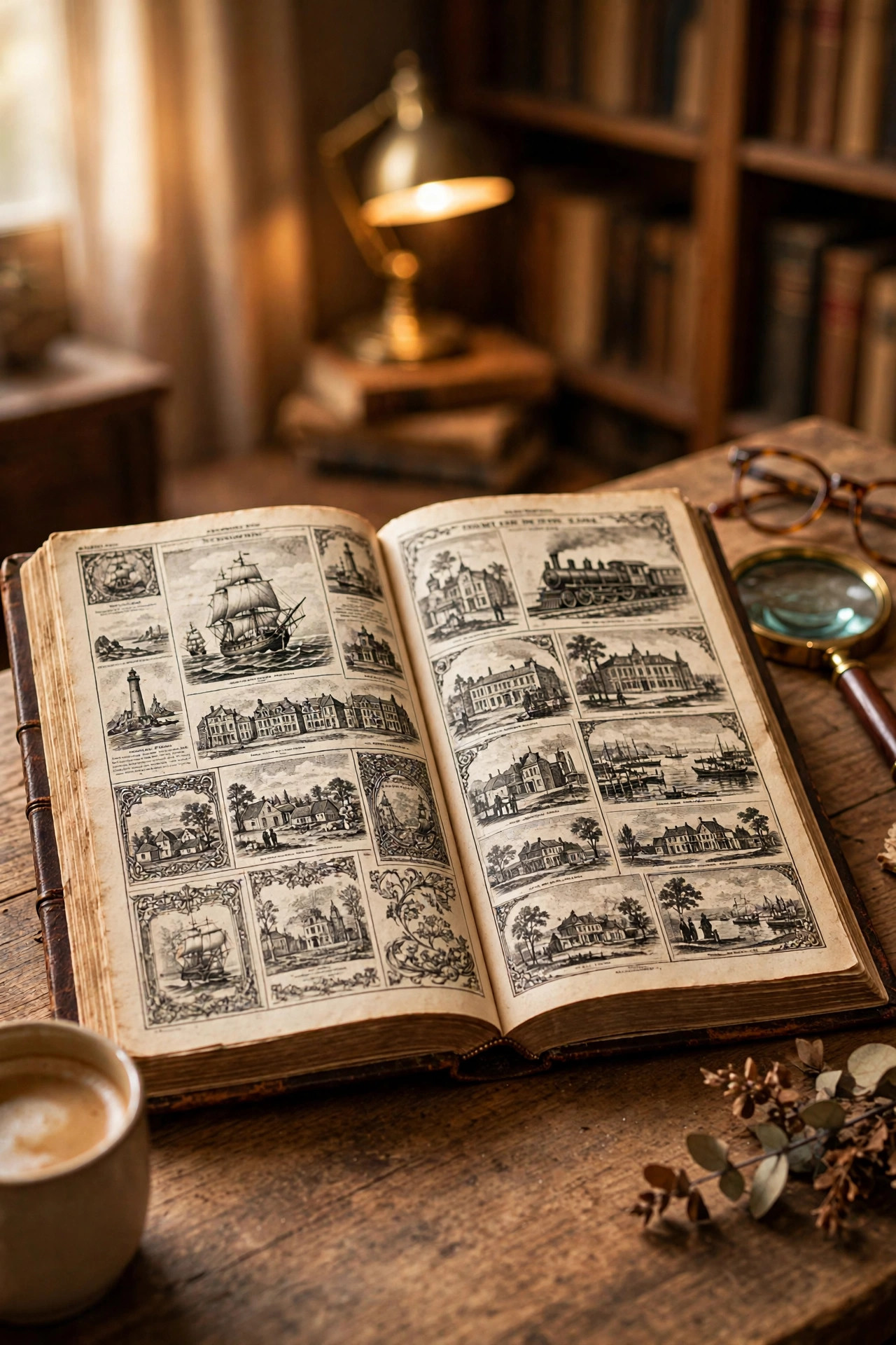 Bound book of historic newspaper front pages, milestone birthday gift for her