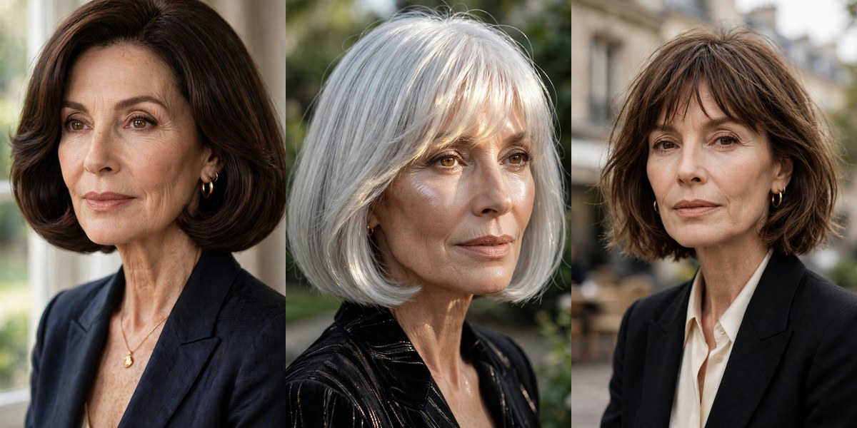 71 bob with fringe hairstyles for thin fine hair that add shape