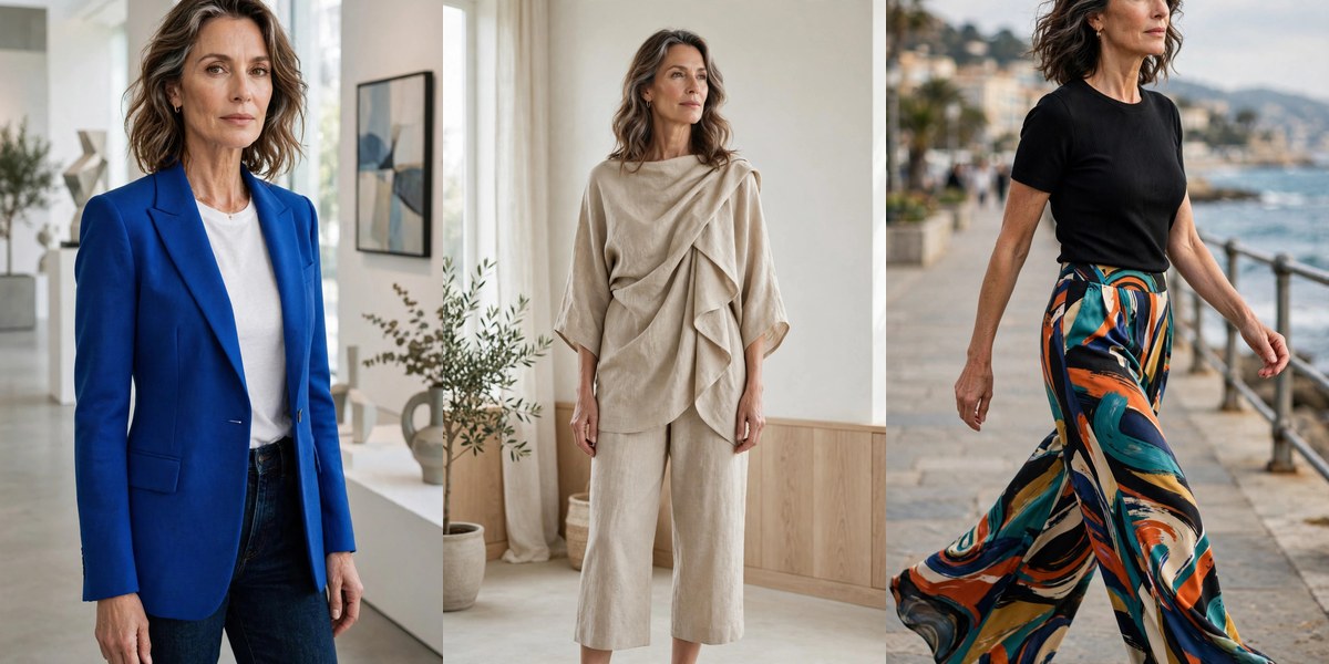 Artsy Style for Women Over 50: 12 Looks That Spark Compliments