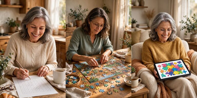 🧩 24 Brain Games & Workouts Over 60 That Sharpen Memory