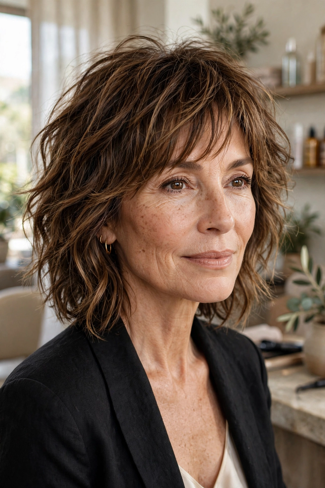 Airy-layer wavy choppy shag