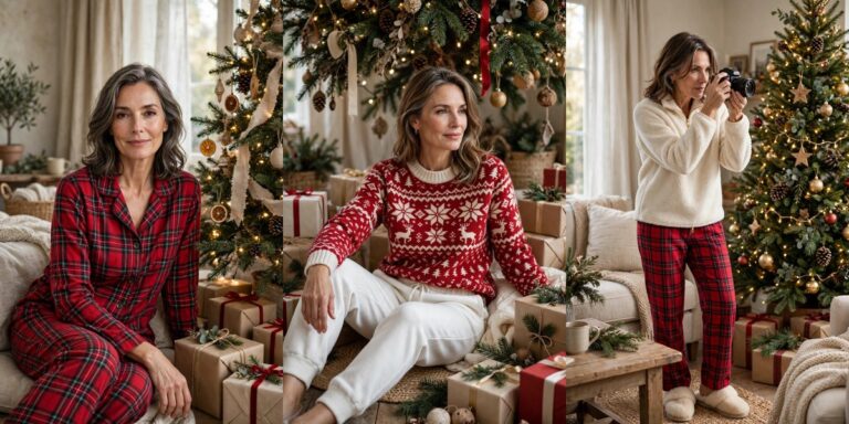 🎅 Christmas Morning Outfits Over 50: 12 Cozy, Photo-Ready Looks