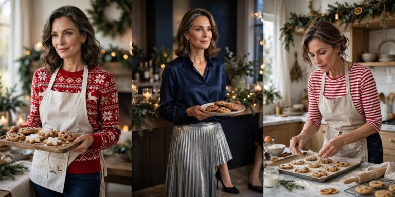 🍪 Cookie Exchange Outfits Over 50: 12 Sweet, Chic Holiday Looks