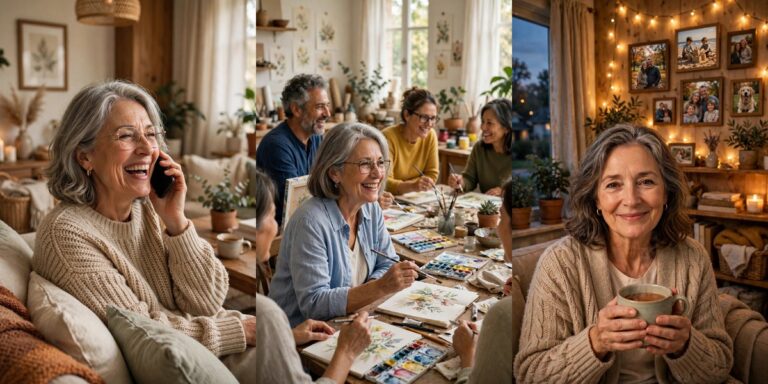 🏡 Small Ways to Feel Connected When You Live Alone After 60
