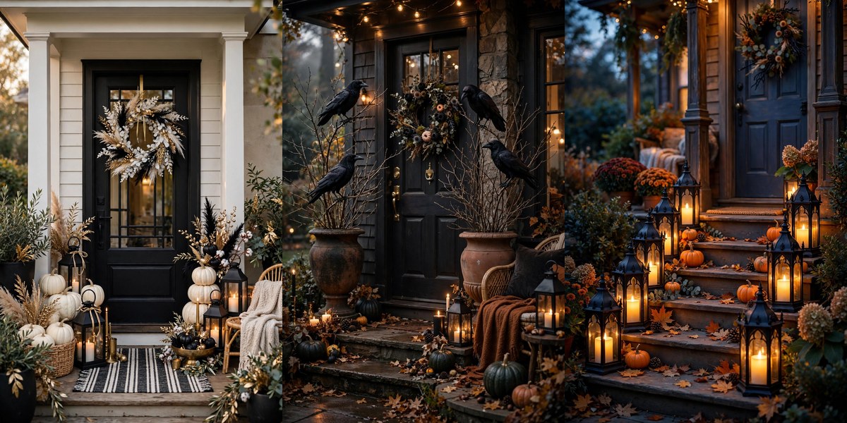 19 Halloween Front Porch Decor Ideas: From Elegant to Eerie