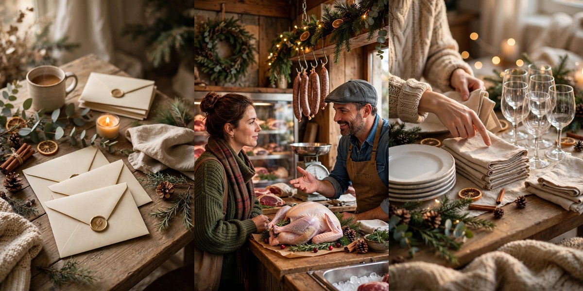 Hosting Christmas Dinner: 26-Step Timeline (Stress-Free Plan)