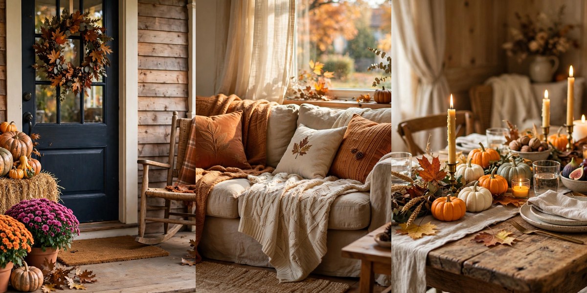 How to Decorate Your Home for Fall: 12 Warm, Simple Autumn Touches