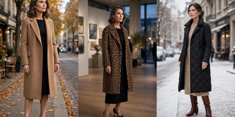🧥 How to Wear a Coat Over a Dress Over 50: 12 Perfect Proportions