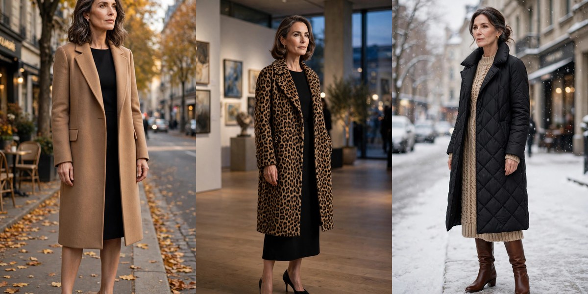 🧥 How to Wear a Coat Over a Dress Over 50: 12 Perfect Proportions