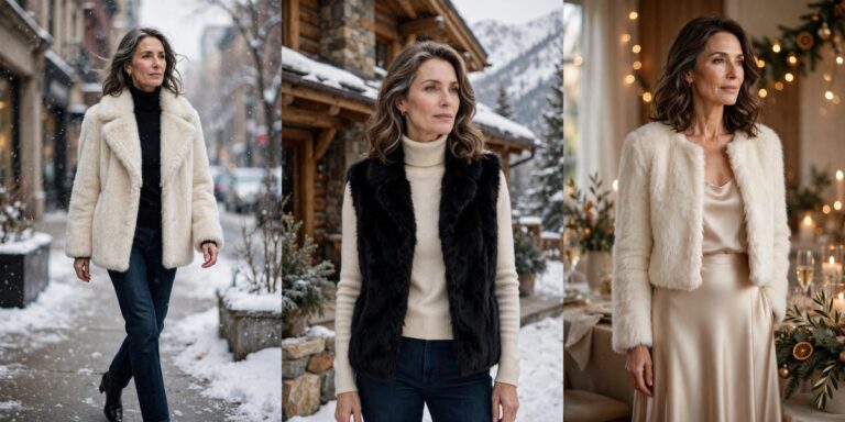 ❄️ How to Wear Faux Fur Over 50: 12 Luxe Winter Looks You’ll Love