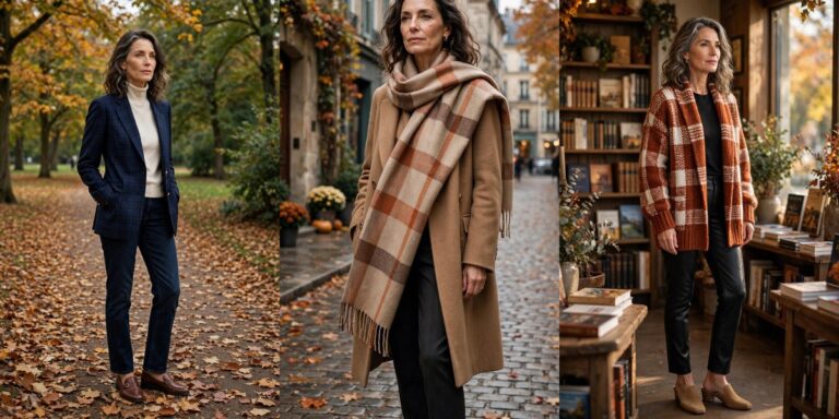 🧷 How to Wear Plaid Over 50: 12 Classic Fall Looks Made Modern
