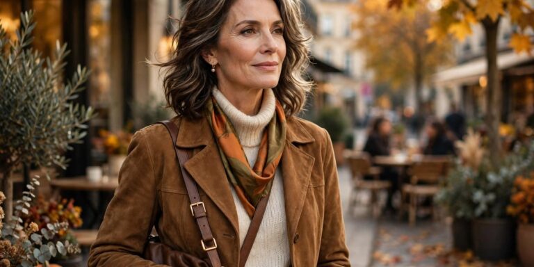 How to Wear Suede Over 50: 12 Soft Fall Looks That Feel Rich and Warm at Every Budget