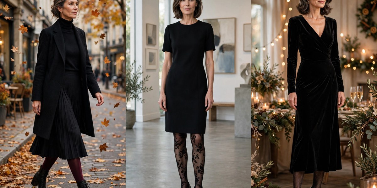 21 ways to wear tights over 50: sheer, opaque and patterned outfit ideas for women over 50