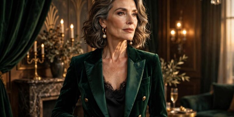 How to wear velvet over 50 - rich velvet outfit ideas