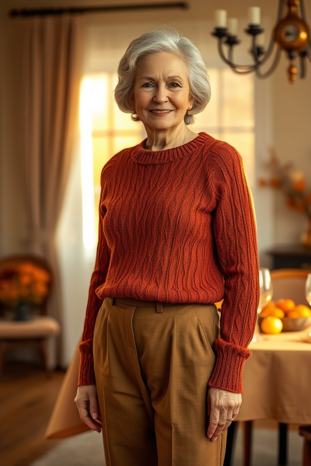 25 Friendsgiving Outfits for Women Over 60