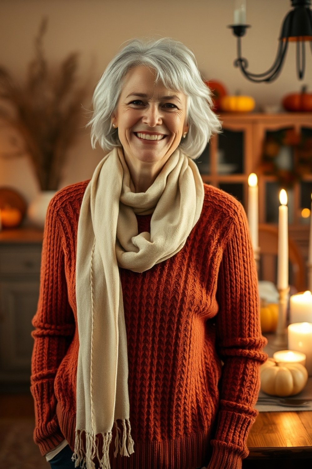 25 Friendsgiving Outfits for Women Over 60