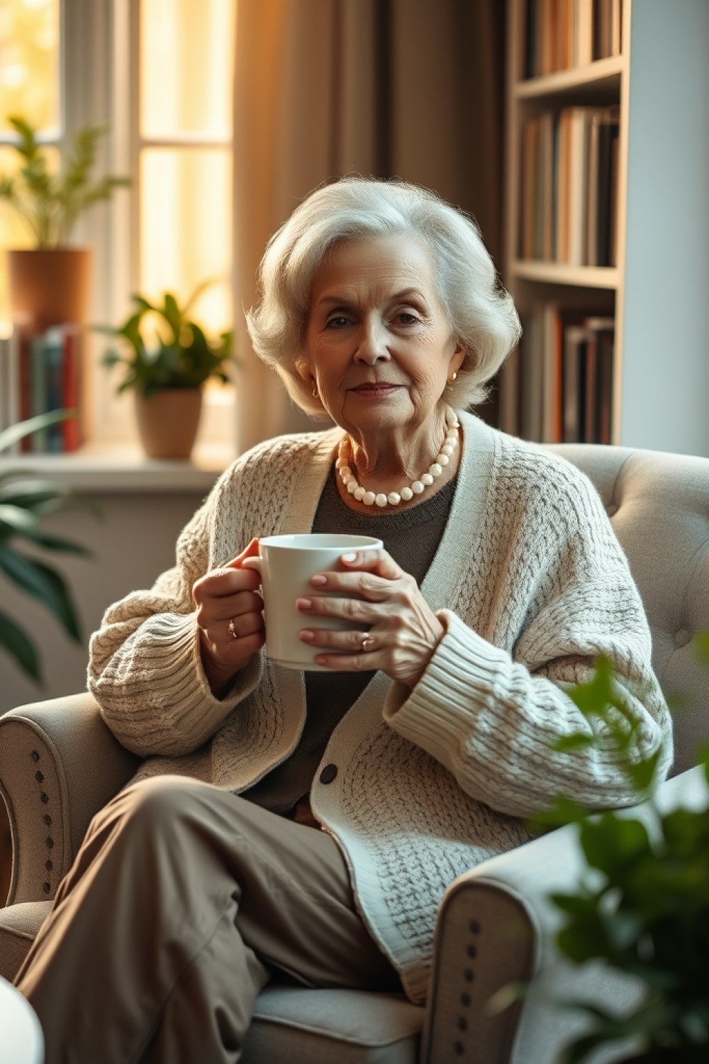 24 Book Club Outfits for Women Over 60