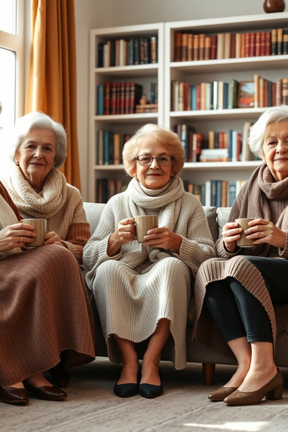 24 Book Club Outfits for Women Over 60
