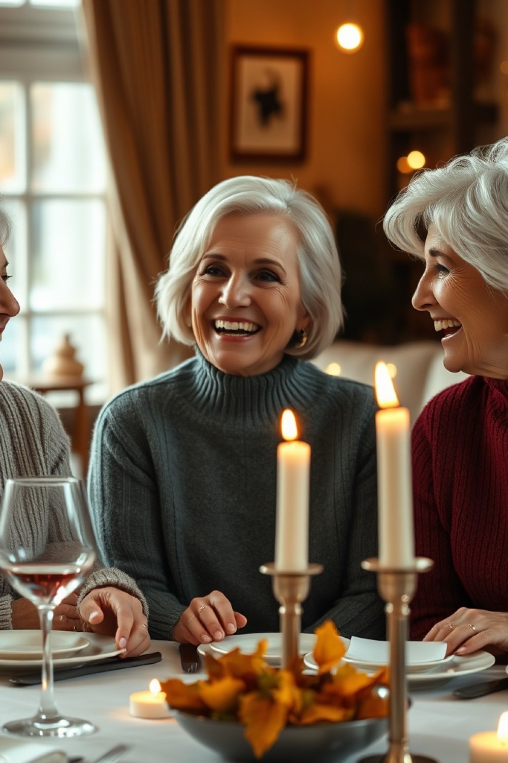25 Friendsgiving Outfits for Women Over 60