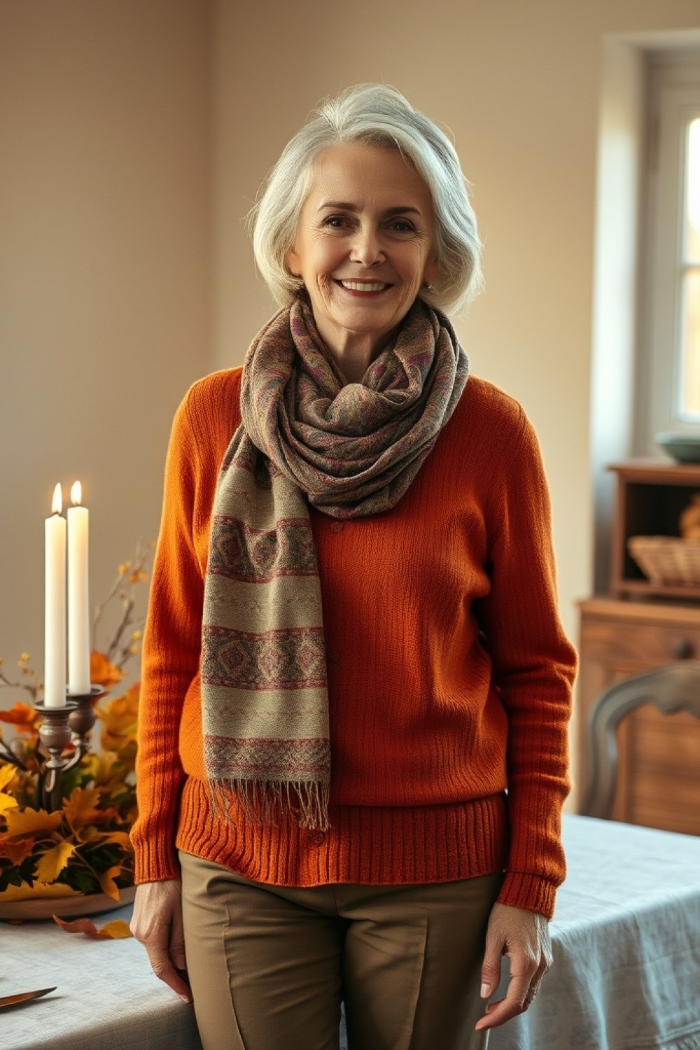 25 Friendsgiving Outfits for Women Over 60
