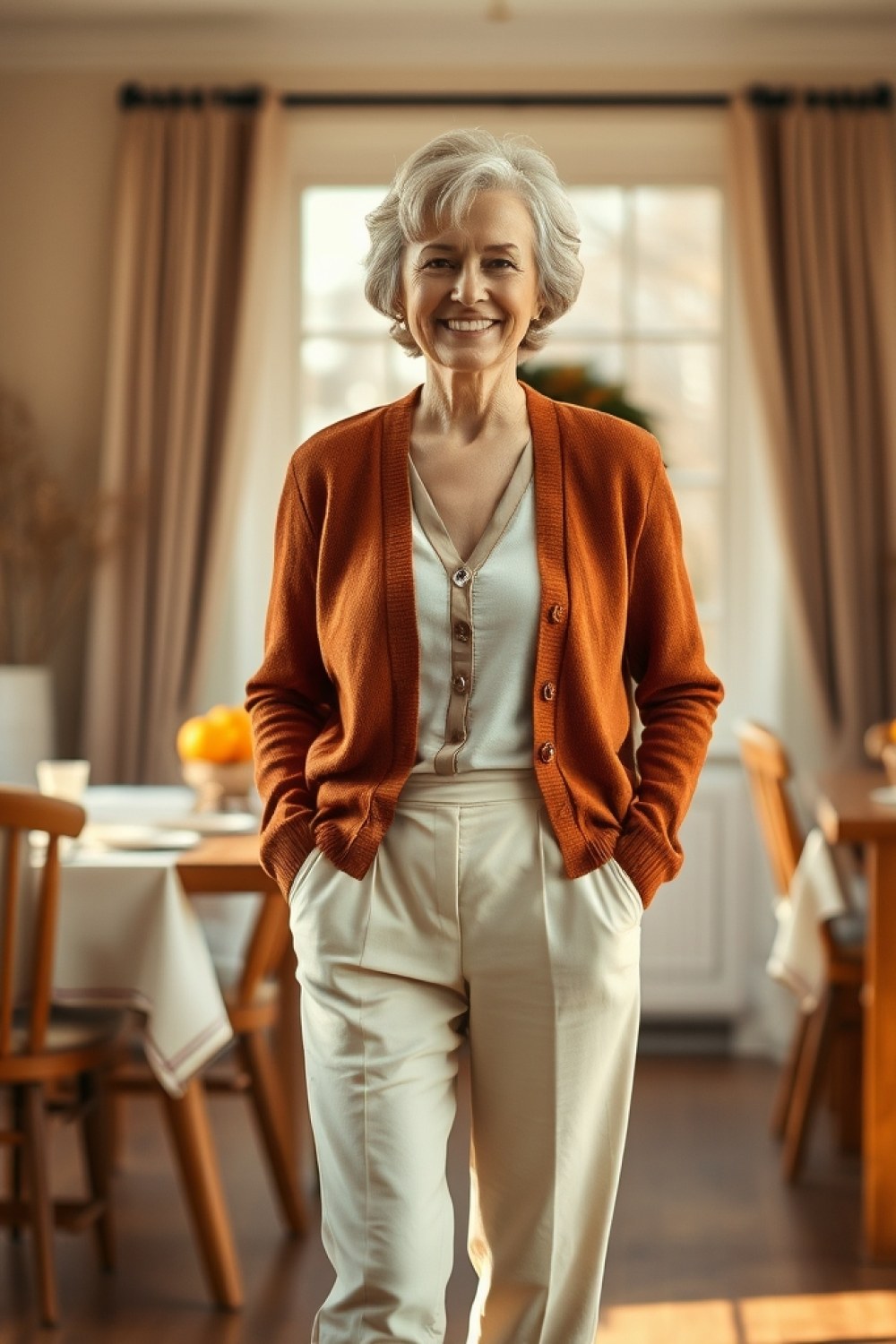 25 Friendsgiving Outfits for Women Over 60