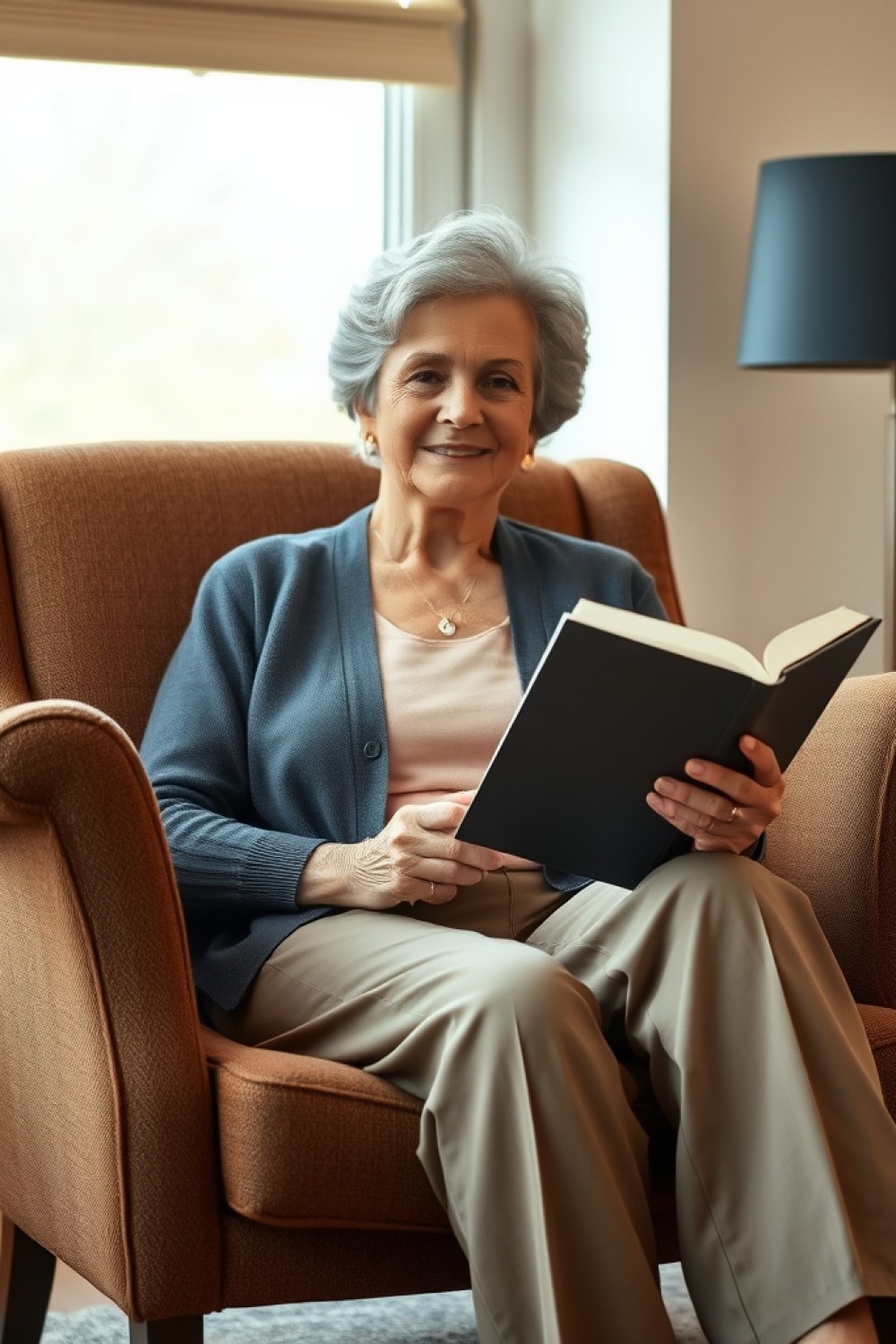 24 Book Club Outfits for Women Over 60
