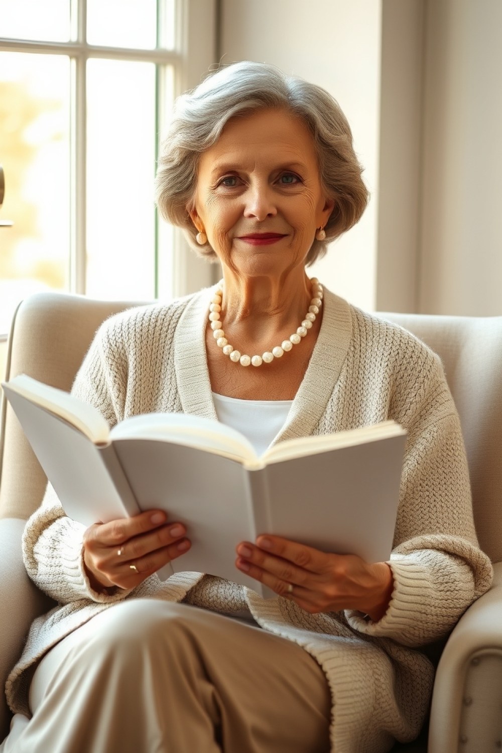 24 Book Club Outfits for Women Over 60