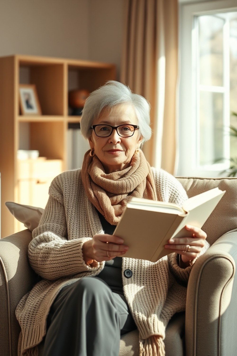 24 Book Club Outfits for Women Over 60