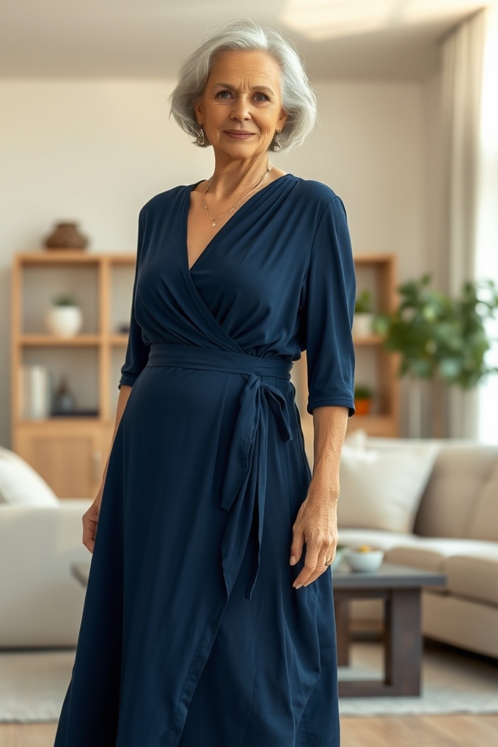 How to Dress an Apple Body Shape Over 60