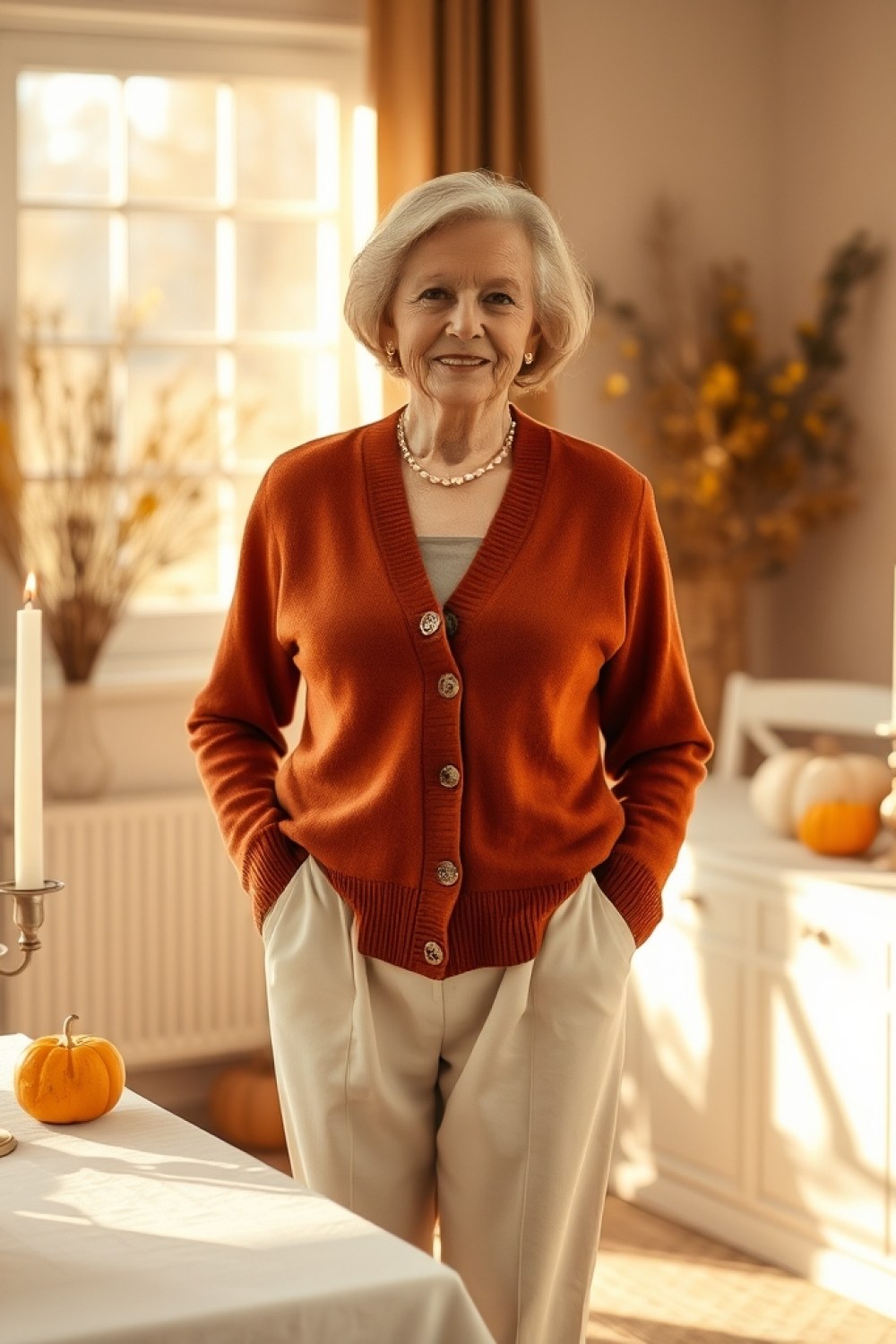 25 Friendsgiving Outfits for Women Over 60