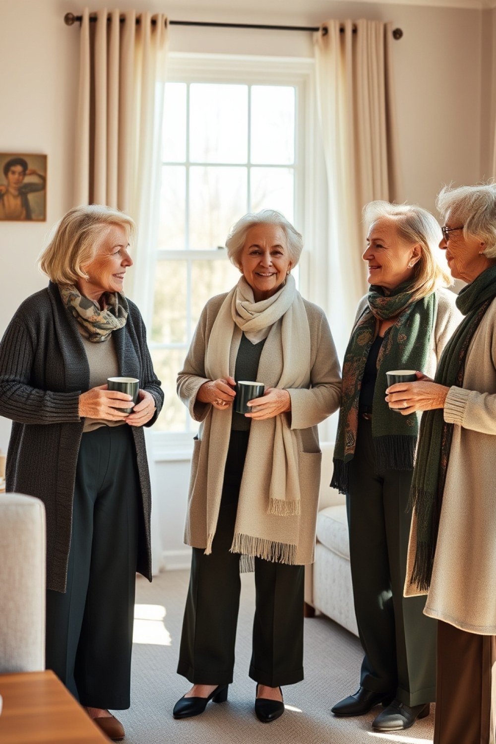 24 Book Club Outfits for Women Over 60