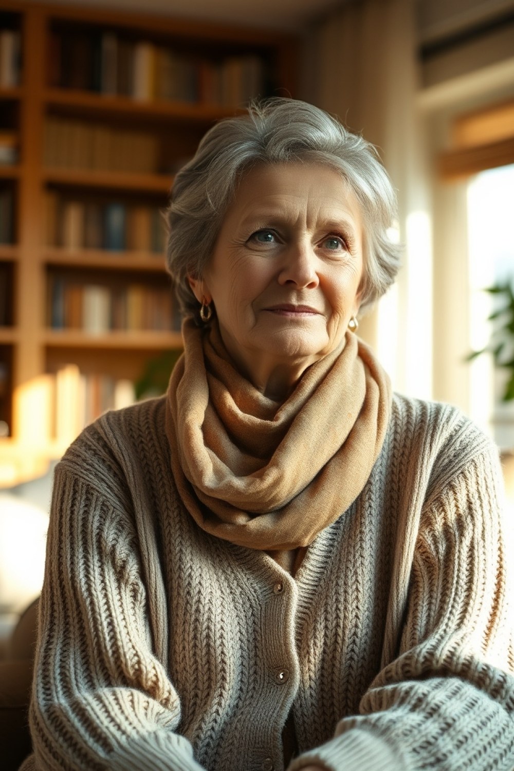 24 Book Club Outfits for Women Over 60
